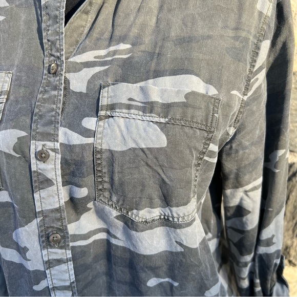 Express Camo Button Up - Picture 2 of 7
